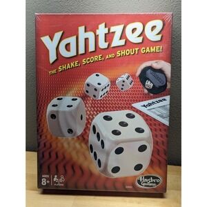 Yahtzee Classic Hasbro Dice Board Game BRAND NEW SEALED BOX